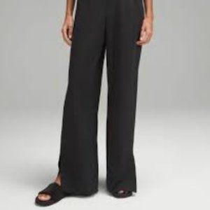 Lululemon Stretch Woven Wide-Leg High-Rise Pant L